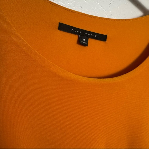 Alex Marie Orange Maternity Maxi Dress - Picture 7 of 9